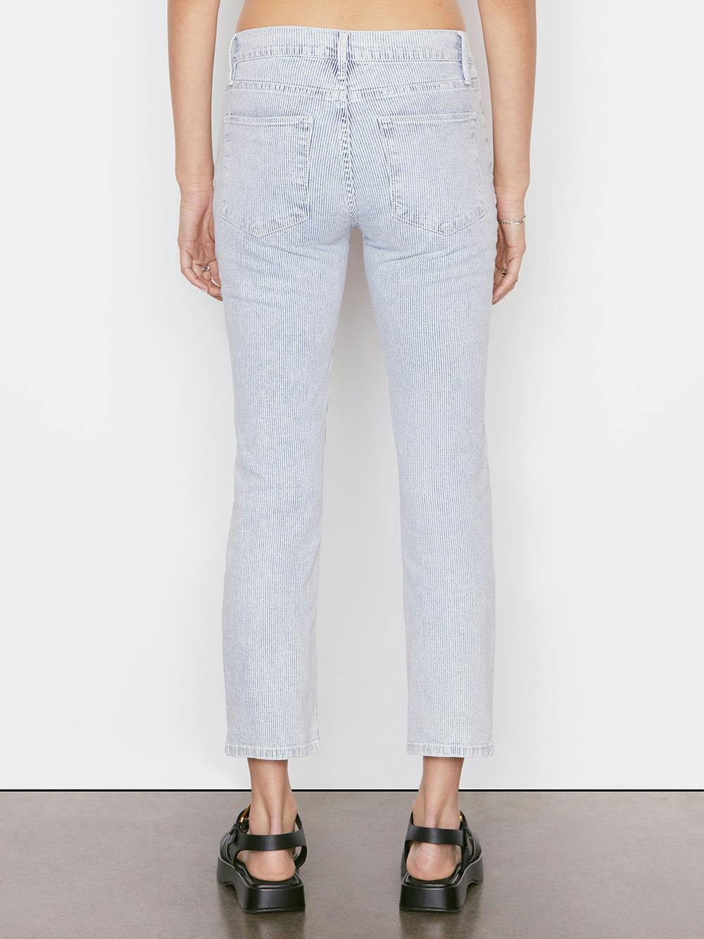 jeans back full body view